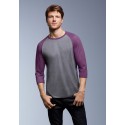 Adult Tri-Blend 3/4 Sleeve Raglan Tee