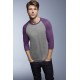 Adult Tri-Blend 3/4 Sleeve Raglan Tee