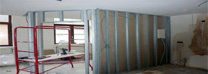 Plâtrerie, Isolation Itérieure, Cloisons